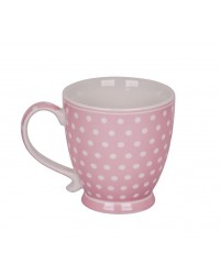 Кружка polka dot pink 430 ml